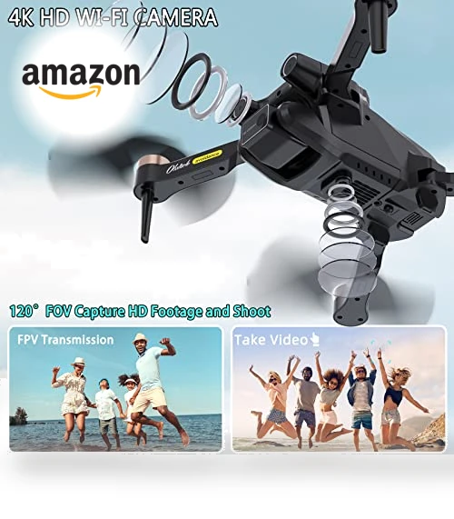 4K HD GPS Drone with Camera — Drones, TTBD TOYS