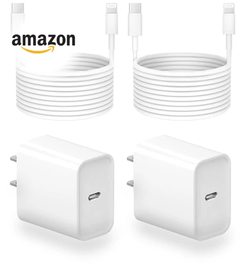 Fast Charger with Long Cable — Lightning, Coreykin