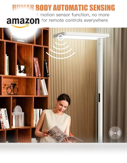 Floor Lamp with Motion Sensor — Commercial Lighting Solutions, PalFish