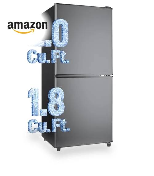 Fridge with Bottom Freezer and Drawer — Mini Fridges, Anypro