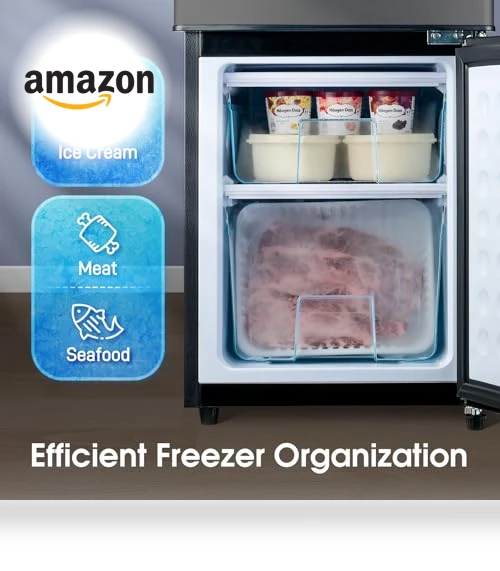 Fridge with Bottom Freezer and Drawer — Mini Fridges, Anypro