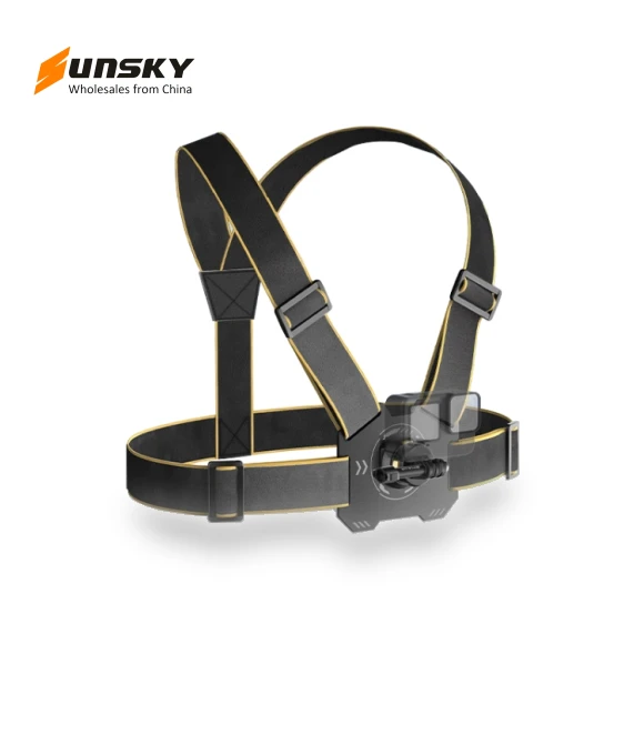 Magnetic Quick-release Chest Strap Harness Belt — Chest Camera Mounts, PULUZ