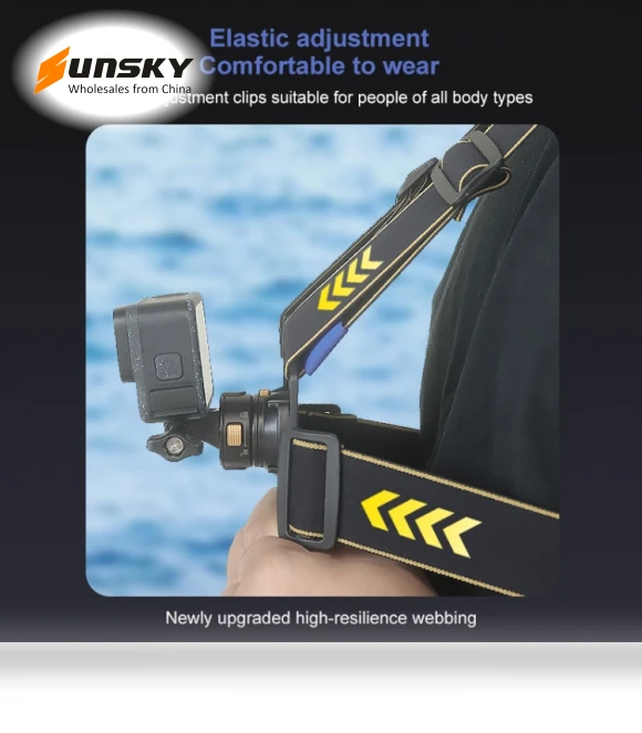 Magnetic Quick-release Chest Strap Harness Belt — Chest Camera Mounts, PULUZ