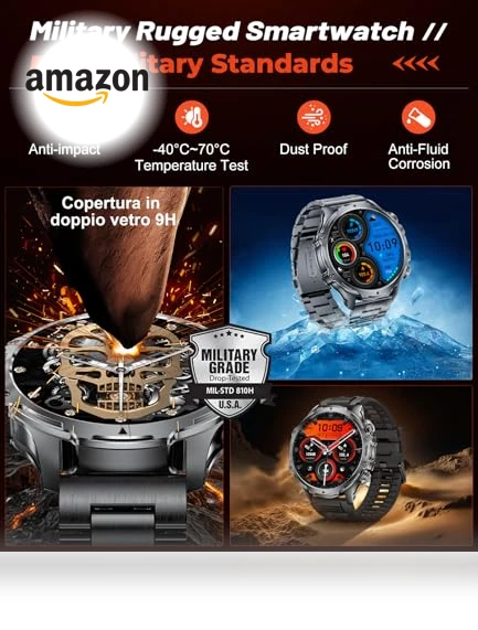 Military Smart Watch for Men — Smartwatches, SUNTKA