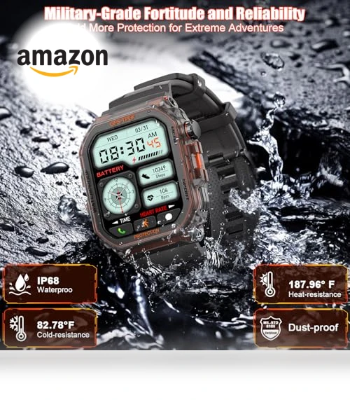Military Smart Watch for Men — Smartwatches, SGJIK