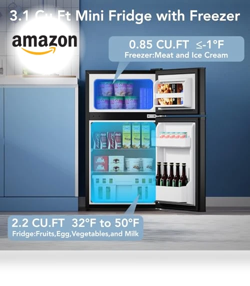 Mini Fridge with Freezer — Mini Fridges