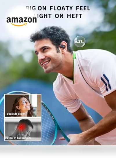 Open Ear Headphones — Bluetooth Headsets, CXK
