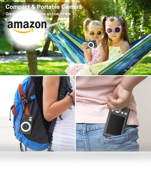 Portable Compact Point and Shoot Digital Camera — Compact Digital Cameras, SONSHUYI