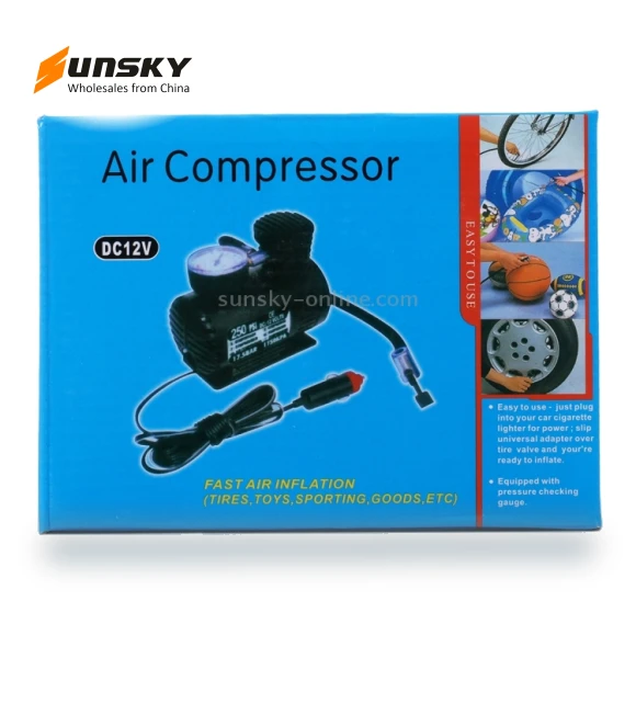 Portable Mini Auto Electric Air Compressor — Portable