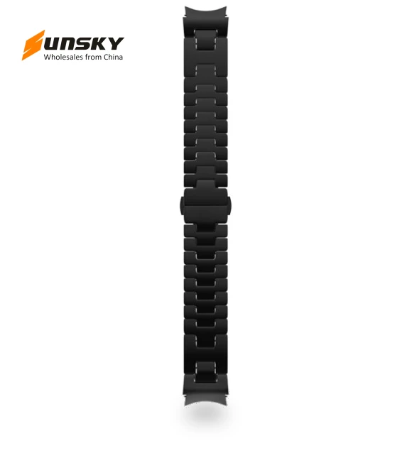 Quick Release Button H Shaped Stainless Steel Watch Band — Girls' Watch Straps, Samsung