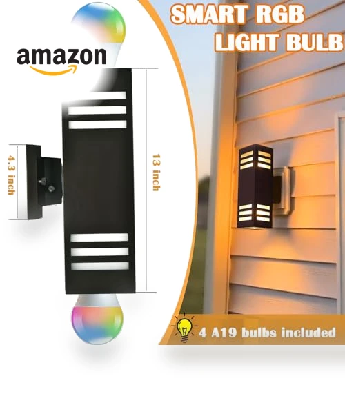 RGB Smart Wall Lights — Garden Illumination, iYogaled