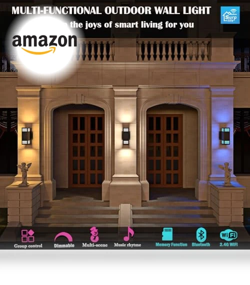 RGB Smart Wall Lights — Garden Illumination, iYogaled