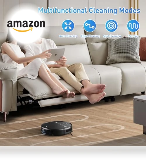 Robot Vacuum and Mop Combo — Smart Cleaning Robots, MANVN