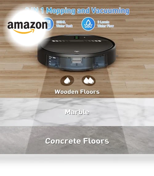 Robot Vacuum and Mop Combo — Smart Cleaning Robots, MANVN