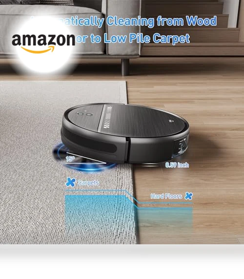 Robot Vacuum and Mop Combo — Smart Cleaning Robots, MANVN