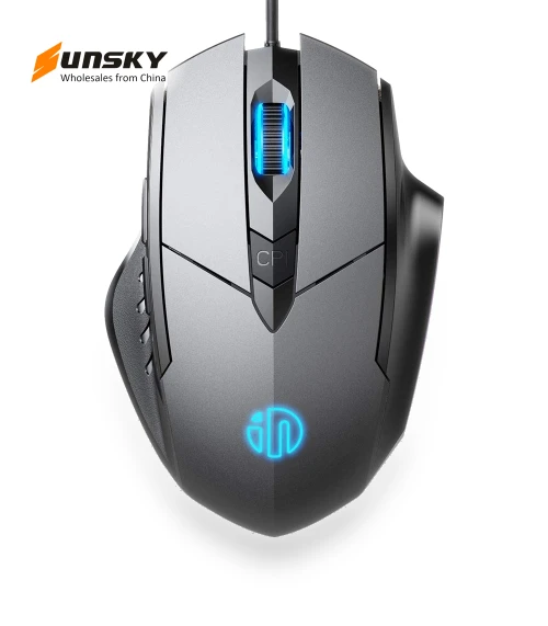 Silent Illuminated Computer Gaming Mouse — Gaming Mice, Inphic