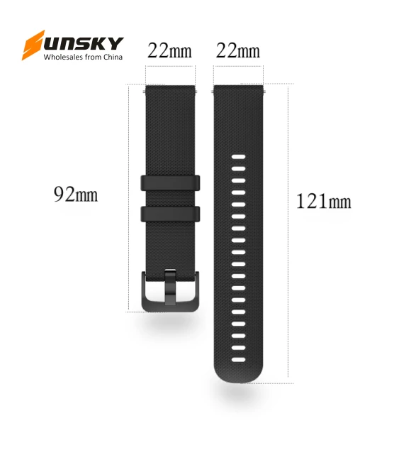 Silicone Watch Band — Fitness Bands, Garmin