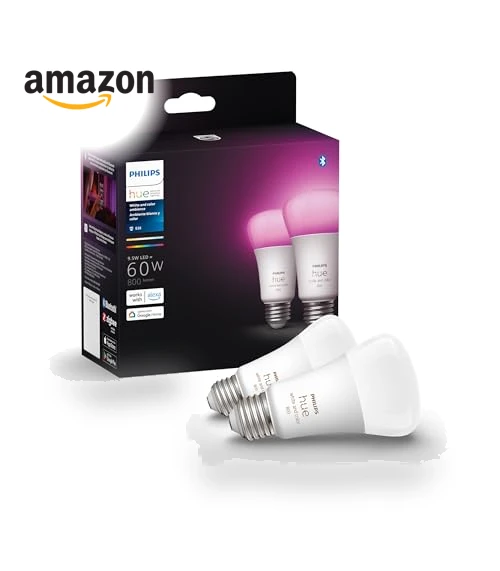 Smart 60W A19 LED Bulb — LED, Philips Hue