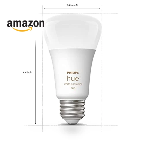 Smart 60W A19 LED Bulb — LED, Philips Hue