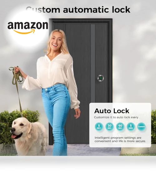 Smart Door Knob Lock — Electromagnetic Security Locks, HEI LIANG