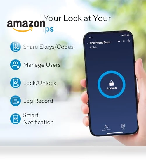 Smart Lock with WiFi Bridge — Deadbolts, ULTRALOQ