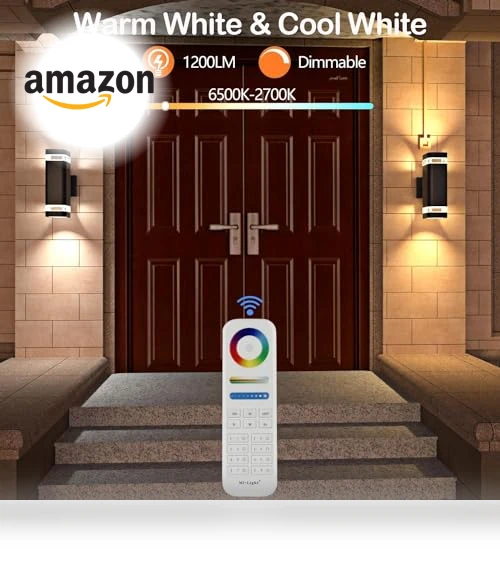 Smart Up and Down Lights Outdoor 2 Pack — Garden Illumination, wowlite