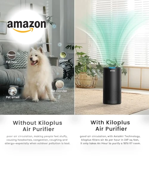 Smart Wi-Fi Air Purifier — Electrostatic Air Purifiers, Afloia