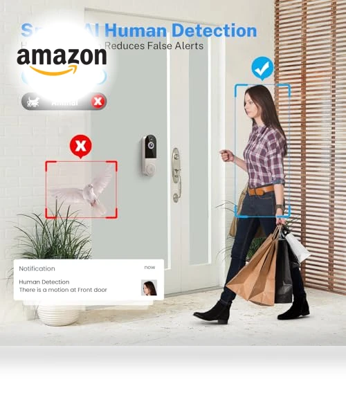 Smart Wireless Video Doorbell Camera with Chime — Smart Home Security, Shenzhen Puge Electronics Co., Ltd.