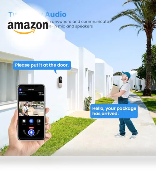 Smart Wireless Video Doorbell Camera with Chime — Smart Home Security, Shenzhen Puge Electronics Co., Ltd.