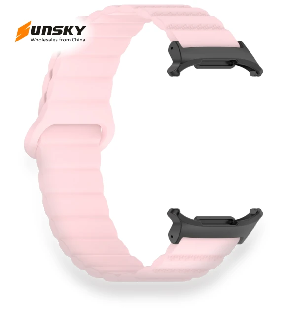 Spot Pattern Two Color Magnetic Silicone Watch Band — Watch Accessories, Samsung