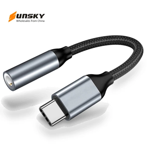USB-C to 3.5mm Audio Adapter Converter — Adapters