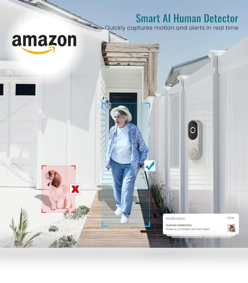 Video Doorbell Camera Wireless — Smart Home Security, ALPHAPEACH