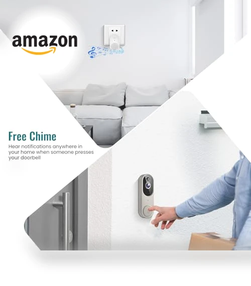 Video Doorbell Camera Wireless — Smart Home Security, ALPHAPEACH