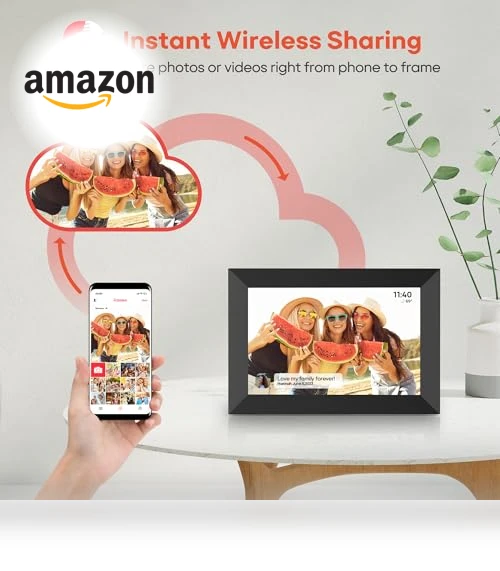 WiFi Digital Picture Frame — Digital Frames, BIGASUO