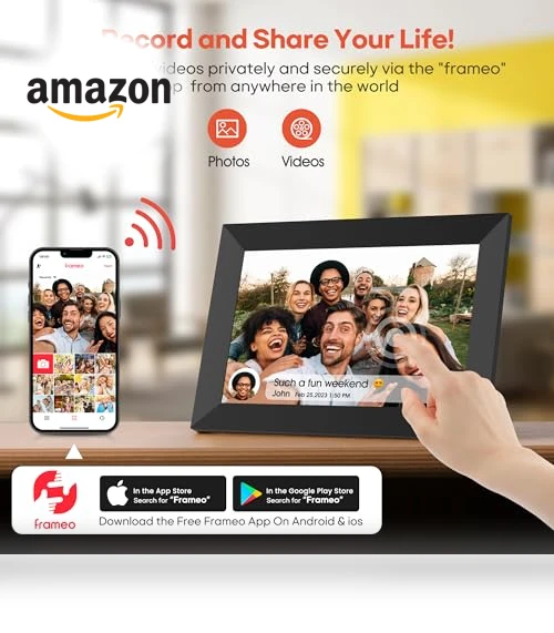 WiFi Digital Picture Frame — Digital Frames, BIGASUO