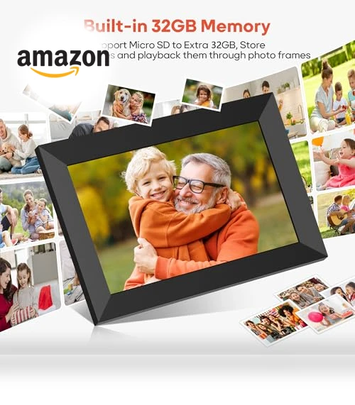 WiFi Digital Picture Frame — Digital Frames, BIGASUO
