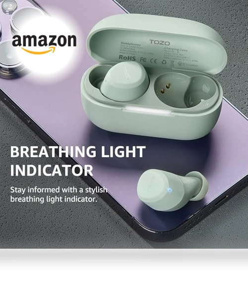 Wireless Earbuds — In-Ear Headphones, TOZO