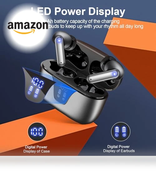 Wireless Earbuds — In-Ear Headphones, ZIUTY