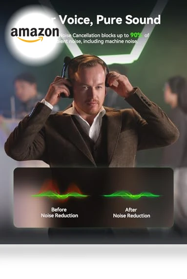 Wireless Intercom Headset System — Headsets, Hollyland