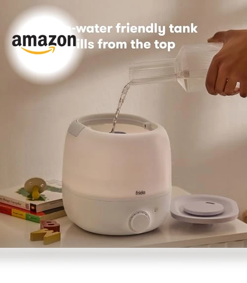 3-in-1 Cool Mist Humidifier for Large Rooms — Air Moisturizers, Frida Baby
