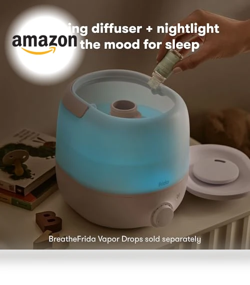 3-in-1 Cool Mist Humidifier for Large Rooms — Air Moisturizers, Frida Baby
