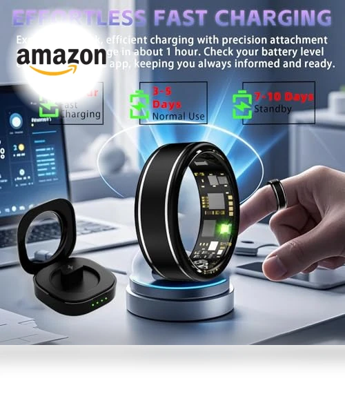 Activity Tracker Ring — Fitness & Activity Monitors, Anarow