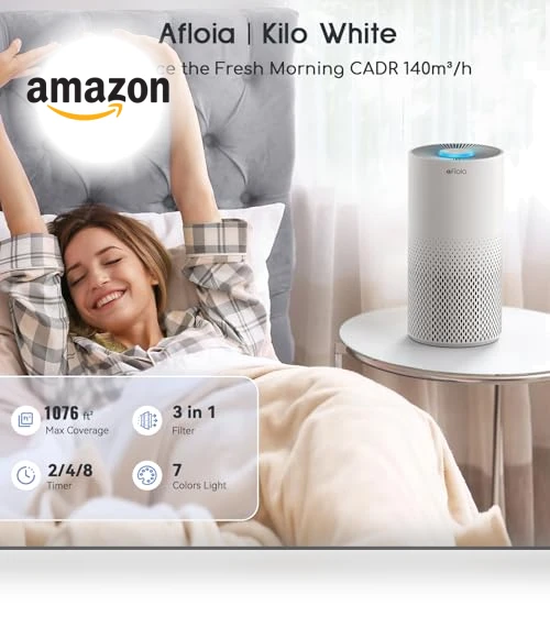 Air Purifier for Home Bedroom Large Room — HEPA Air Purifiers, Afloia
