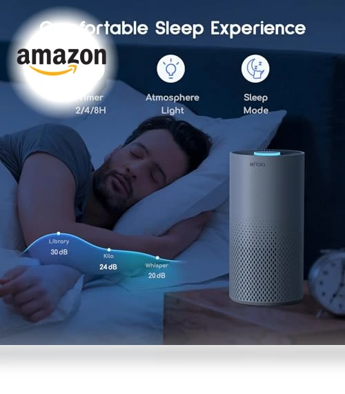 Air Purifier for Home Bedroom Large Room — HEPA Air Purifiers, Afloia