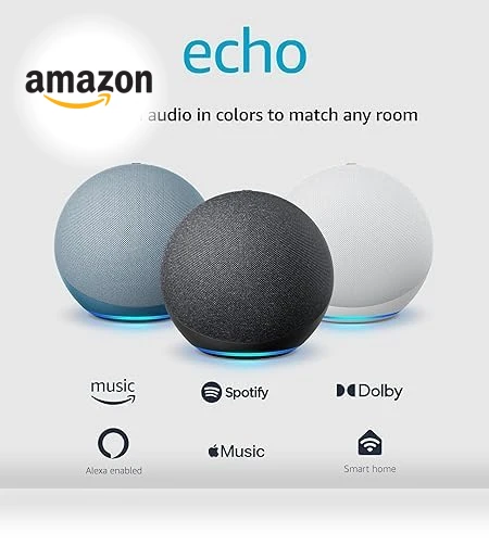Alexa speaker with premium sound — Whole-Home Audio Systems, Amazon