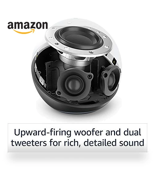 Alexa speaker with premium sound — Whole-Home Audio Systems, Amazon