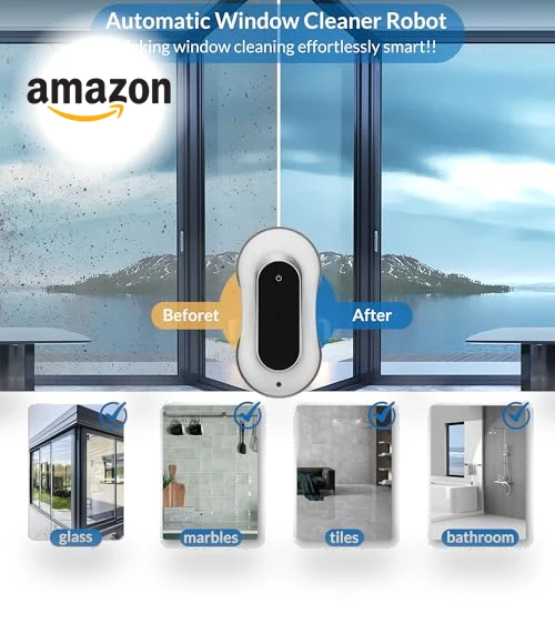 Automatic Window Cleaner Robot — Smart Cleaning Robots, ESFC