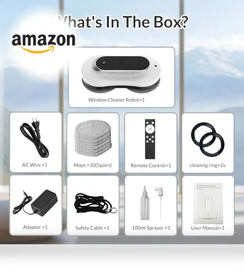 Automatic Window Cleaner Robot — Smart Cleaning Robots, ESFC