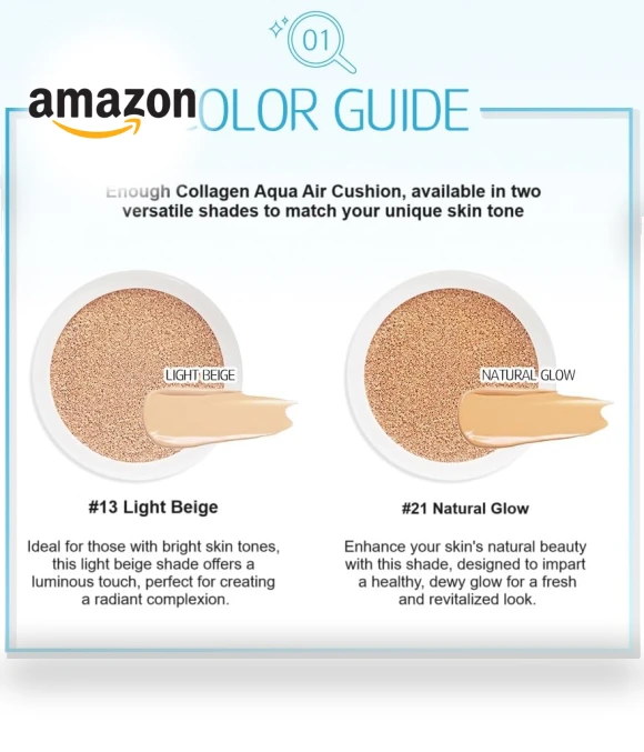Collagen Aqua Air Cushion — Foundation, Enough
