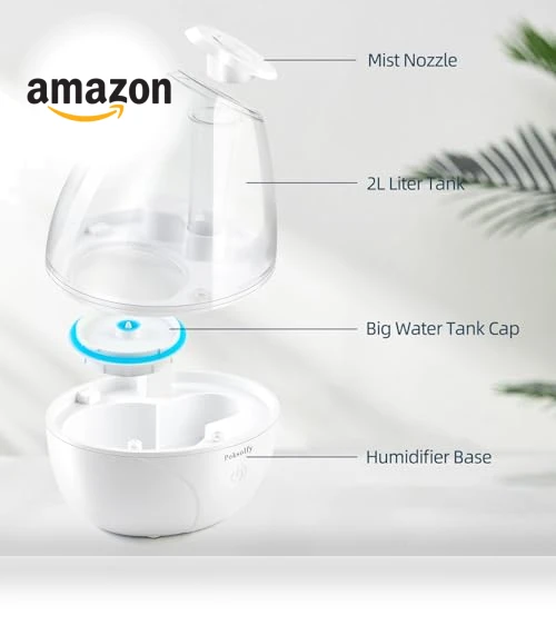 Cool Mist Humidifier — Air Moisturizers, Poksolfy